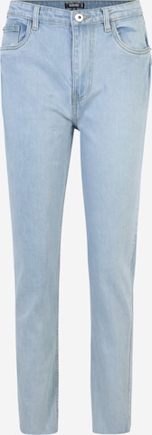 Missguided Regular Jeans in Blauw: voorkant