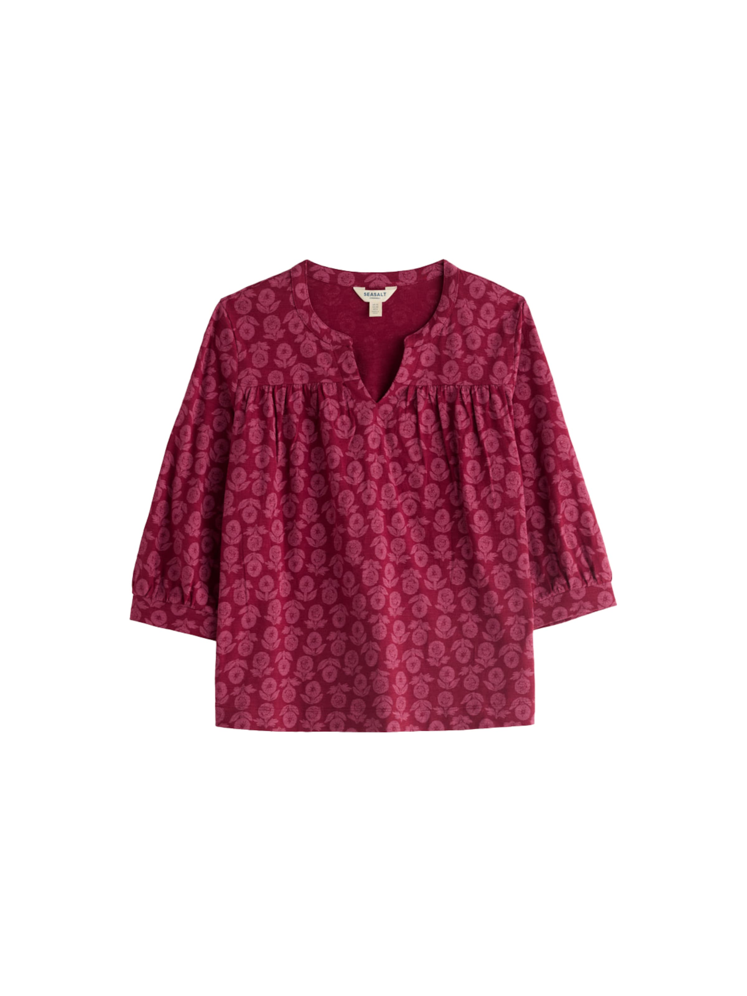 T-shirt 'Little Sun' Seasalt Cornwall en rouge : devant
