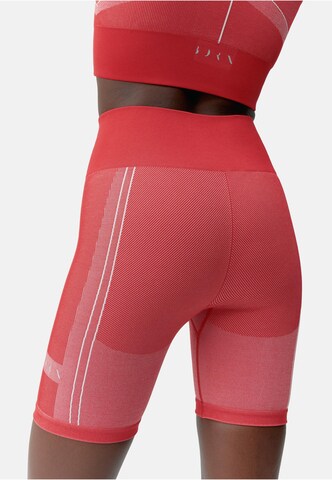 Born Living Yoga Slim fit Sports trousers 'Cara' in Red