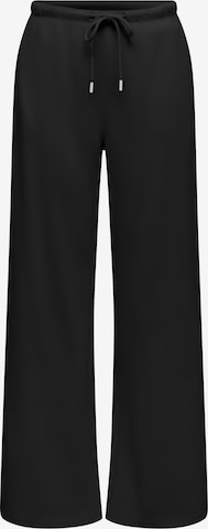 JDYregular Hlače 'JDYAMALFI' - crna boja: prednji dio