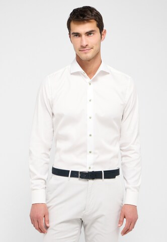 ETERNA Slim fit Business Shirt 'Cover' in White: front