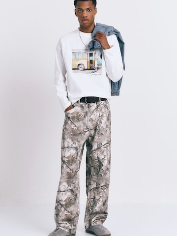 Pull&Bear Shirt in Weiß