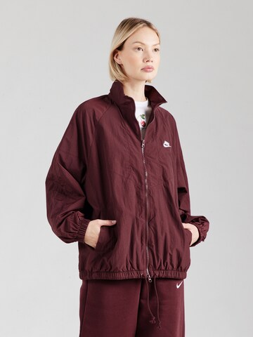 Nike Sportswear Átmeneti dzseki - piros: elől