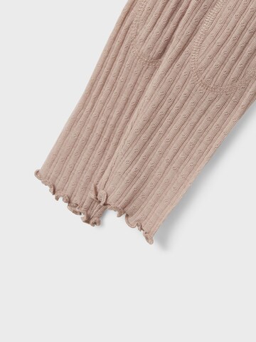 Coupe slim Leggings NAME IT en beige