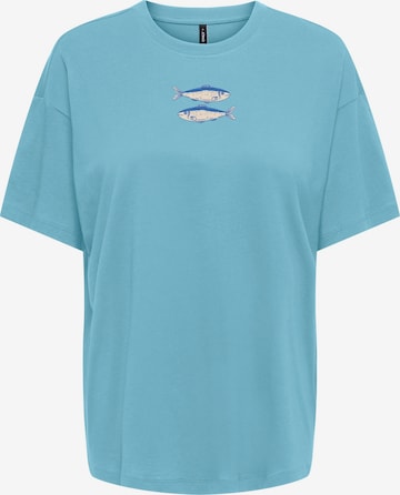 ONLY Shirts i blå: forside