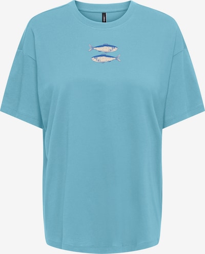 Marškinėliai iš ONLY, spalva – smėlio spalva / mėlyna / šviesiai mėlyna / žalia, Prekių apžvalga