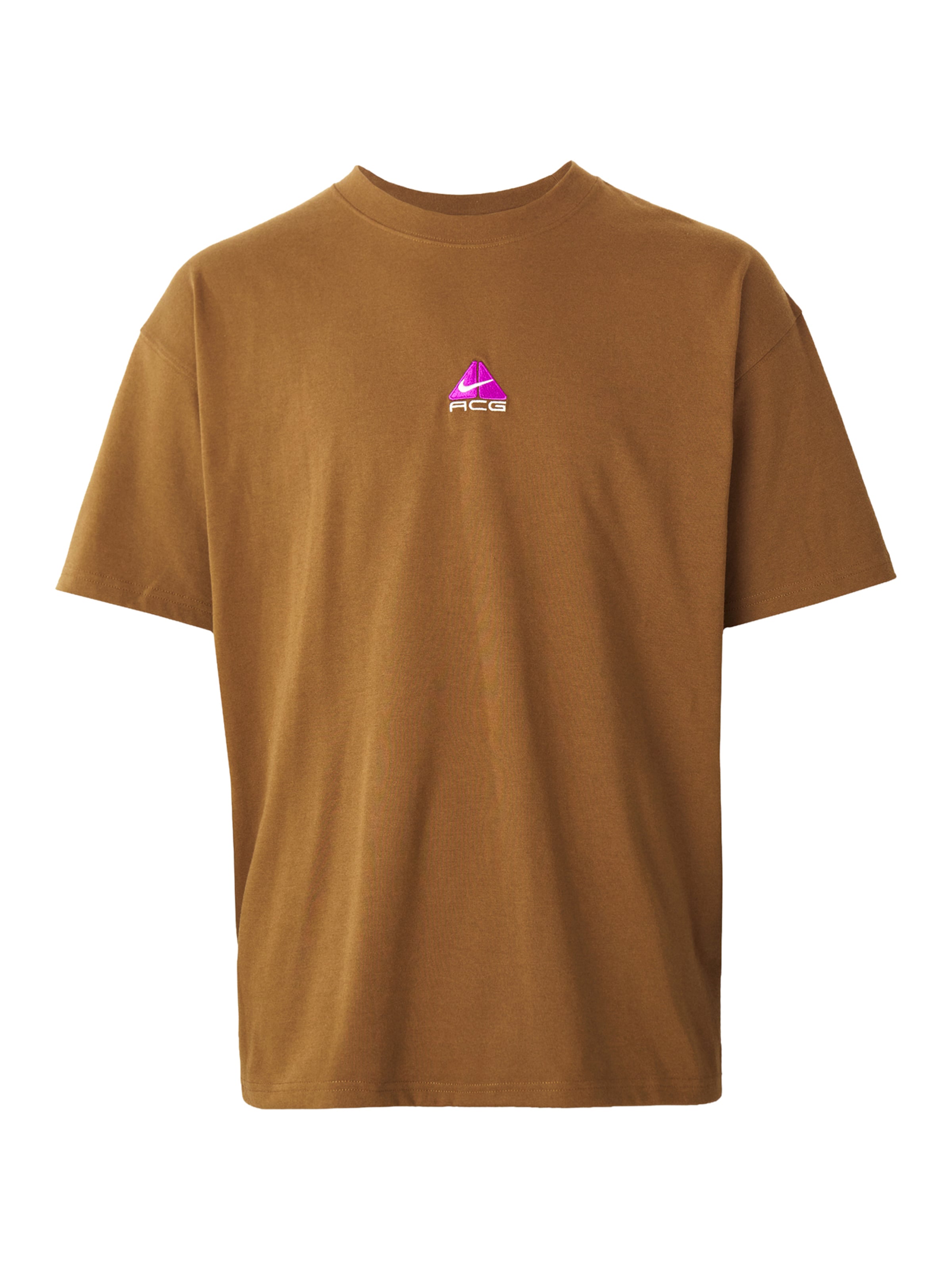 Nike Sportswear Shirt in Bruin: voorkant