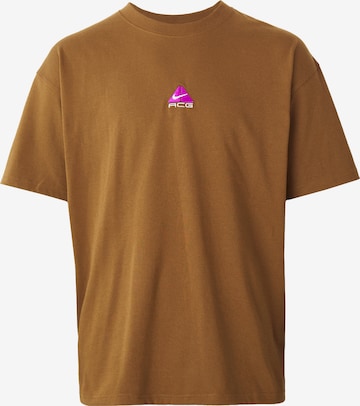 ruda Nike Sportswear Marškinėliai: priekis