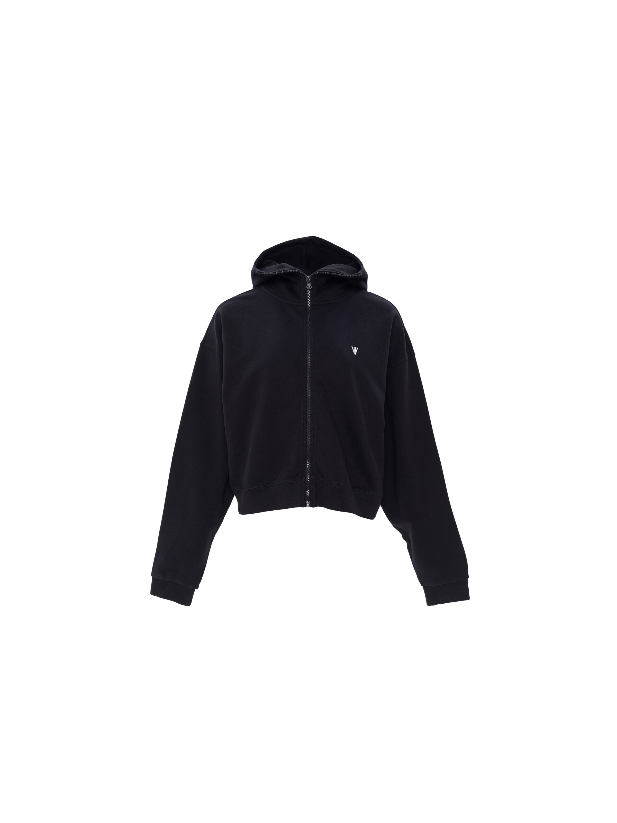 Veste de survêtement 'Chiara' NOWIHT en noir : devant