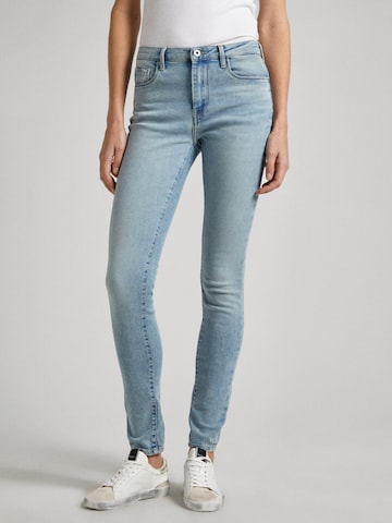 Pepe Jeans Skinny Jeans in Blue: front