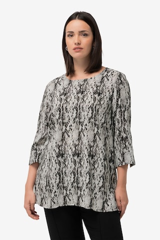 Ulla Popken - Blusa en gris: frente