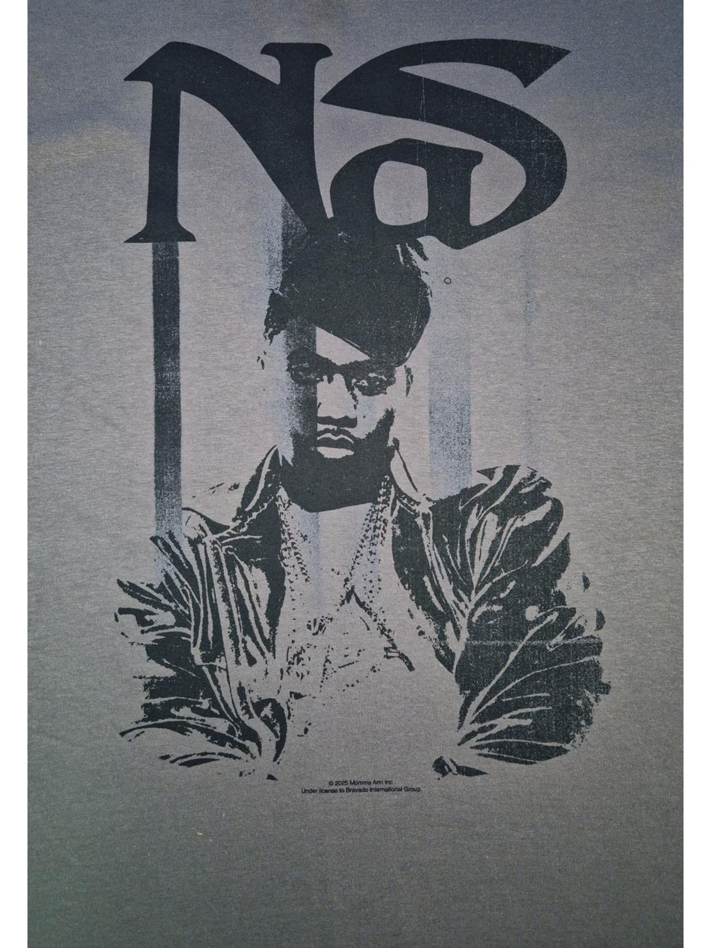 NAS Shirt 'Nas Master T-Shirt'‌‌‌‌‌‌ in Grau
