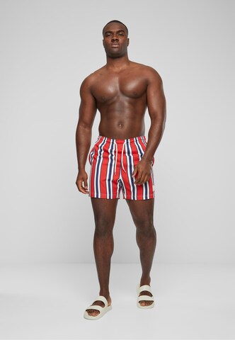 Shorts de bain Karl Kani en rouge