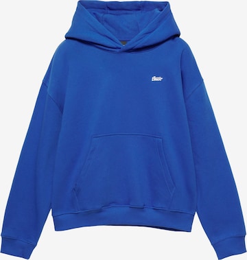 Pull&Bear Sweatshirt 'STWD' in Blauw: voorkant