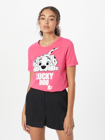 PRINCESS GOES HOLLYWOOD T-shirt i rosa: framsida