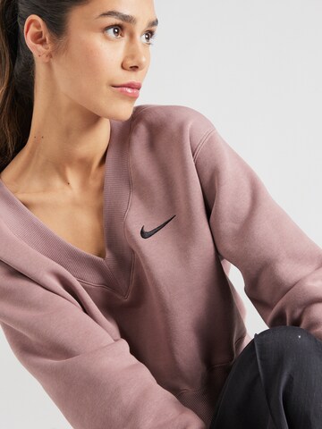 Sweat-shirt 'PHOENIX FLEECE' Nike Sportswear en marron