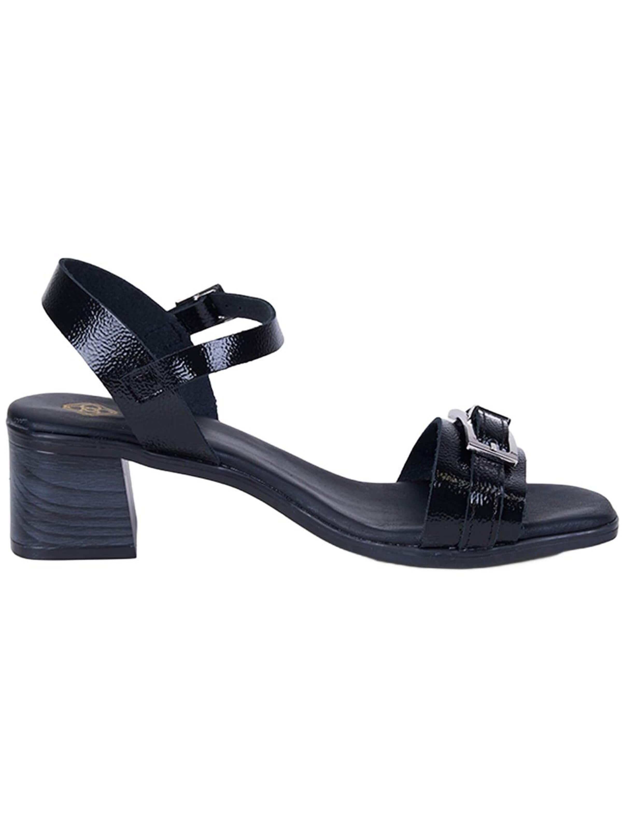 Desa T-bar sandals 'Sandalen mit Blockabsatz' in Black