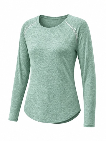 AOTTORI Performance Shirt in Green: front