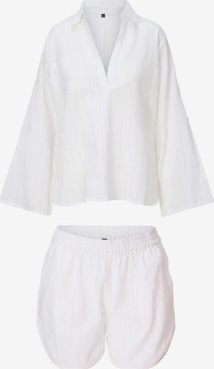 LingaDore Pijama en L-XL en blanco, Vista del producto