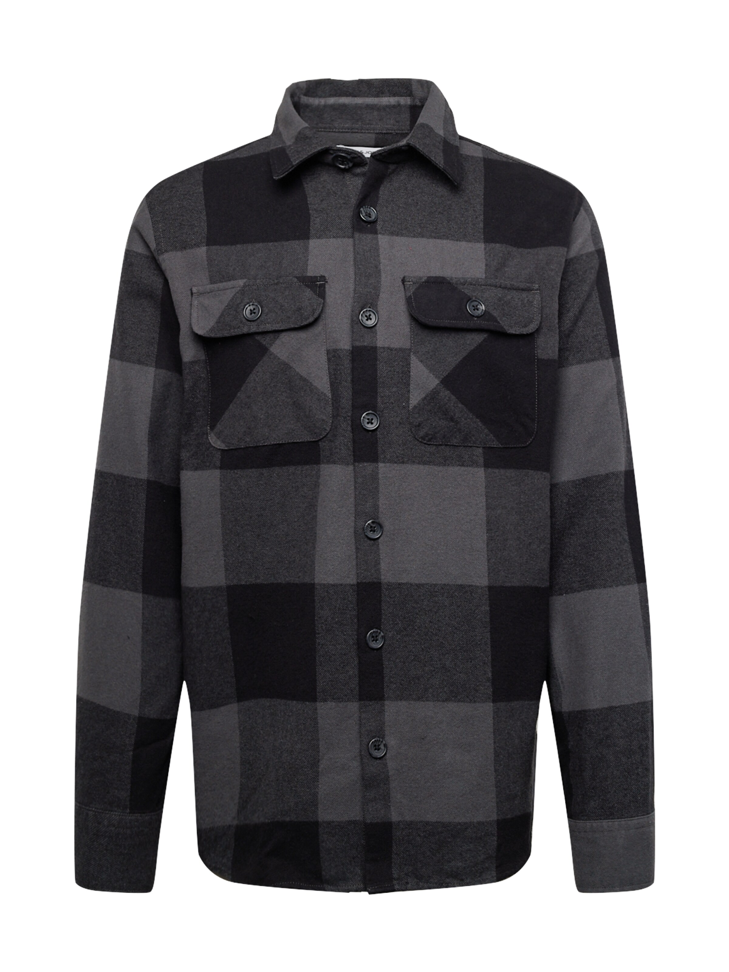 Regular fit Camicia 'JJEDarren' di JACK & JONES in grigio: frontale