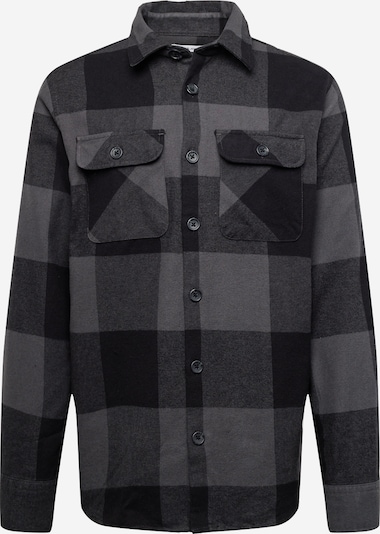 JACK & JONES Skjorte 'Edarren' i antracit / mørkegrå, Produktvisning