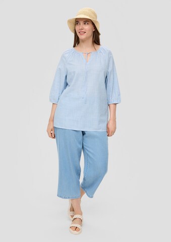 s.Oliver Red Label Plus Blouse in Blue