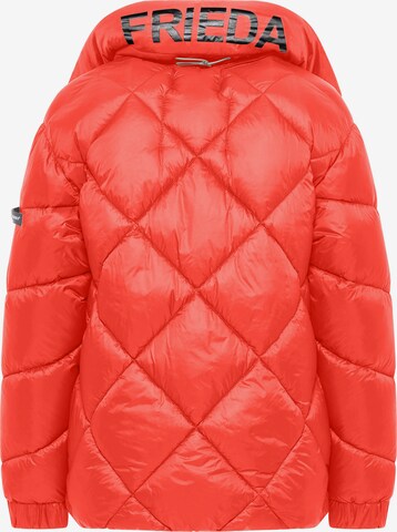 Frieda & Freddies NY Between-Season Jacket 'Jacie' in Red