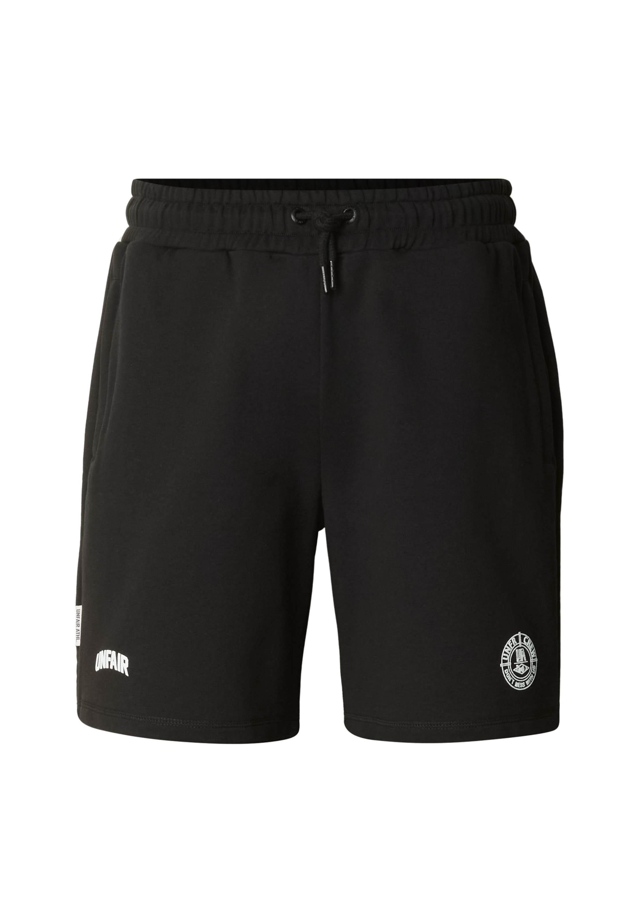 regular Pantaloni di Unfair Athletics in nero: frontale