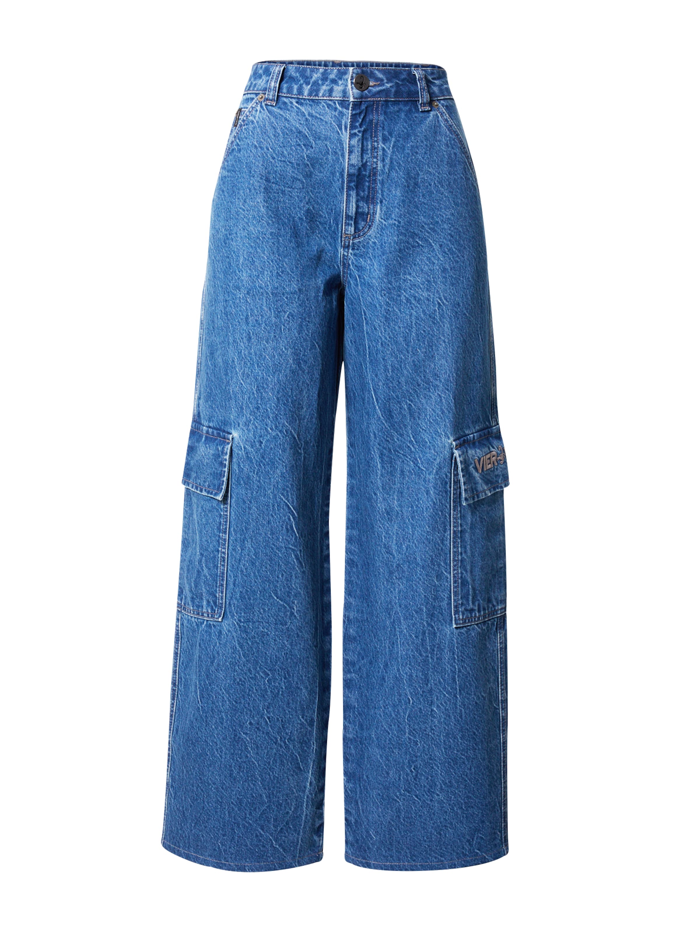 Frauen Jeans VIERVIER Jeans 'Bianca' in Blau - QP63711