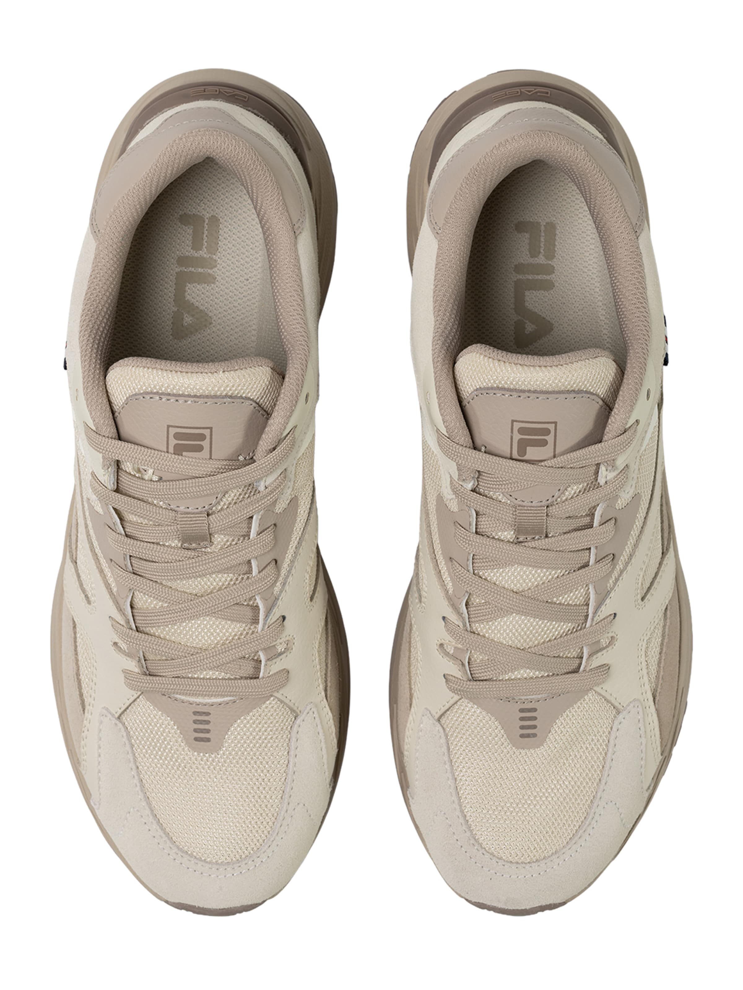 FILA Σνίκερ χαμηλό 'Neon' σε λευκό