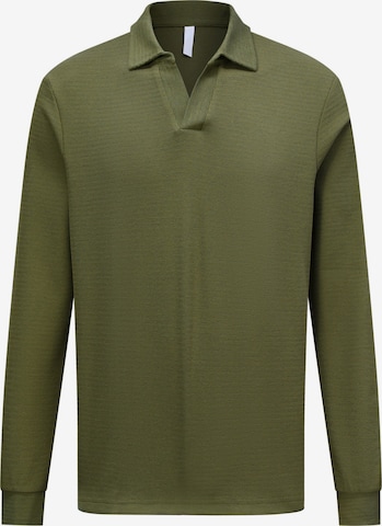 ALLTHEMEN Shirt 'Schwinge' in Green: front