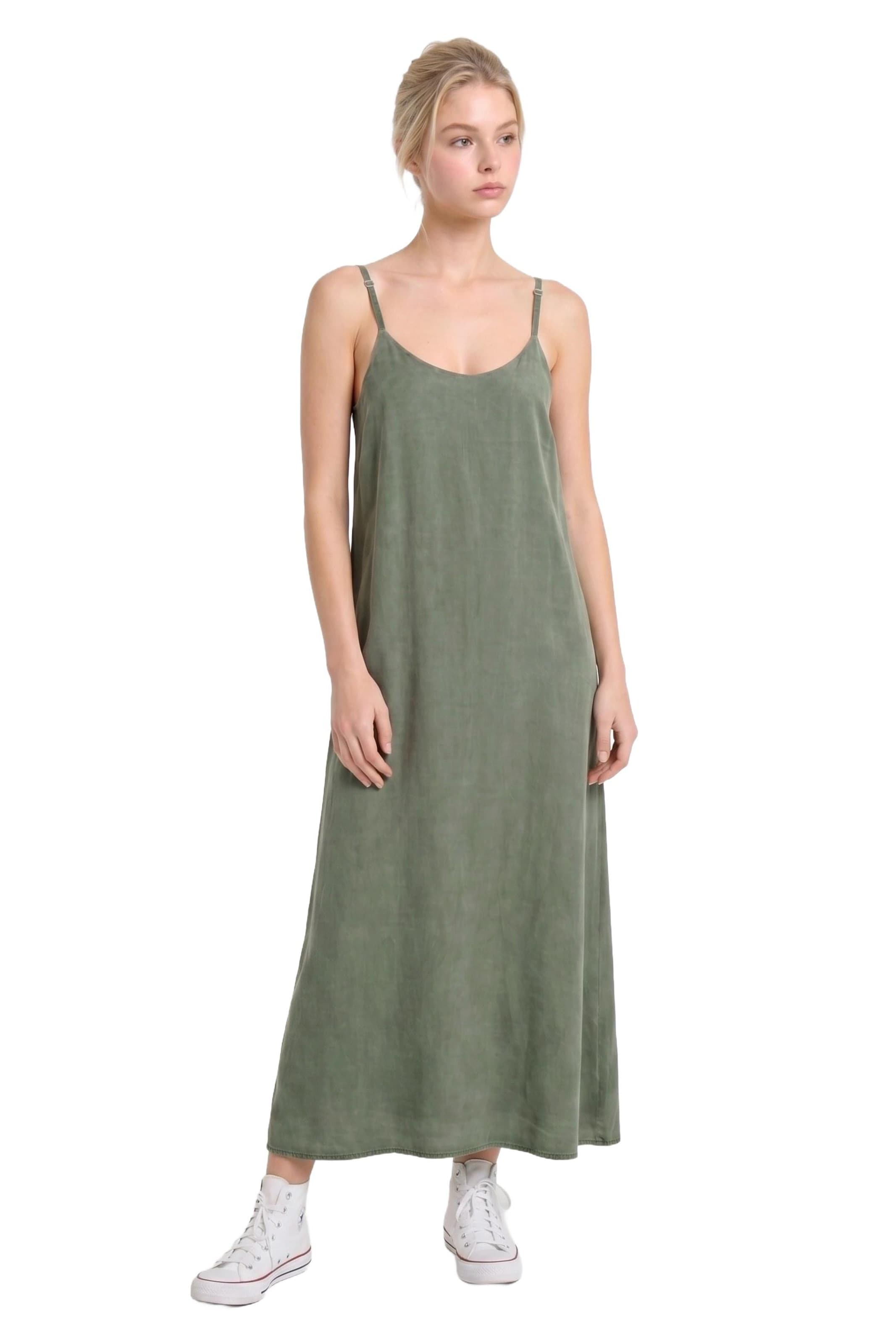 No Matter What Dress in Green
