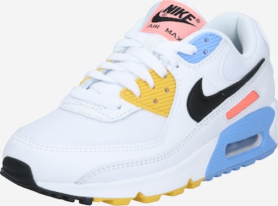 Nike Sportswear Madalad ketsid 'Air Max 90' segavärvid / valge, Tootevaade