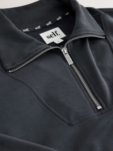 Felpa di self. in blu