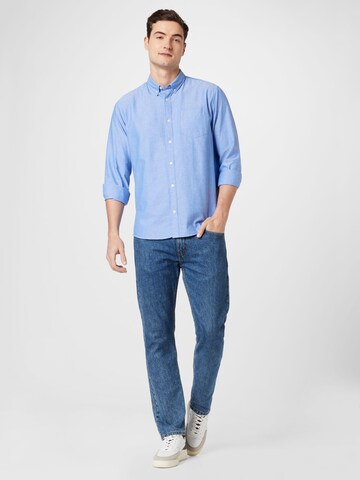 ESPRIT Regular fit Button Up Shirt in Blue