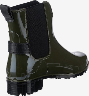 Bottes en caoutchouc TOM TAILOR en vert