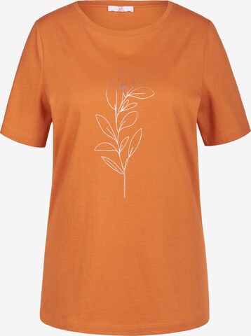 Emilia Lay Shirt in Orange: front