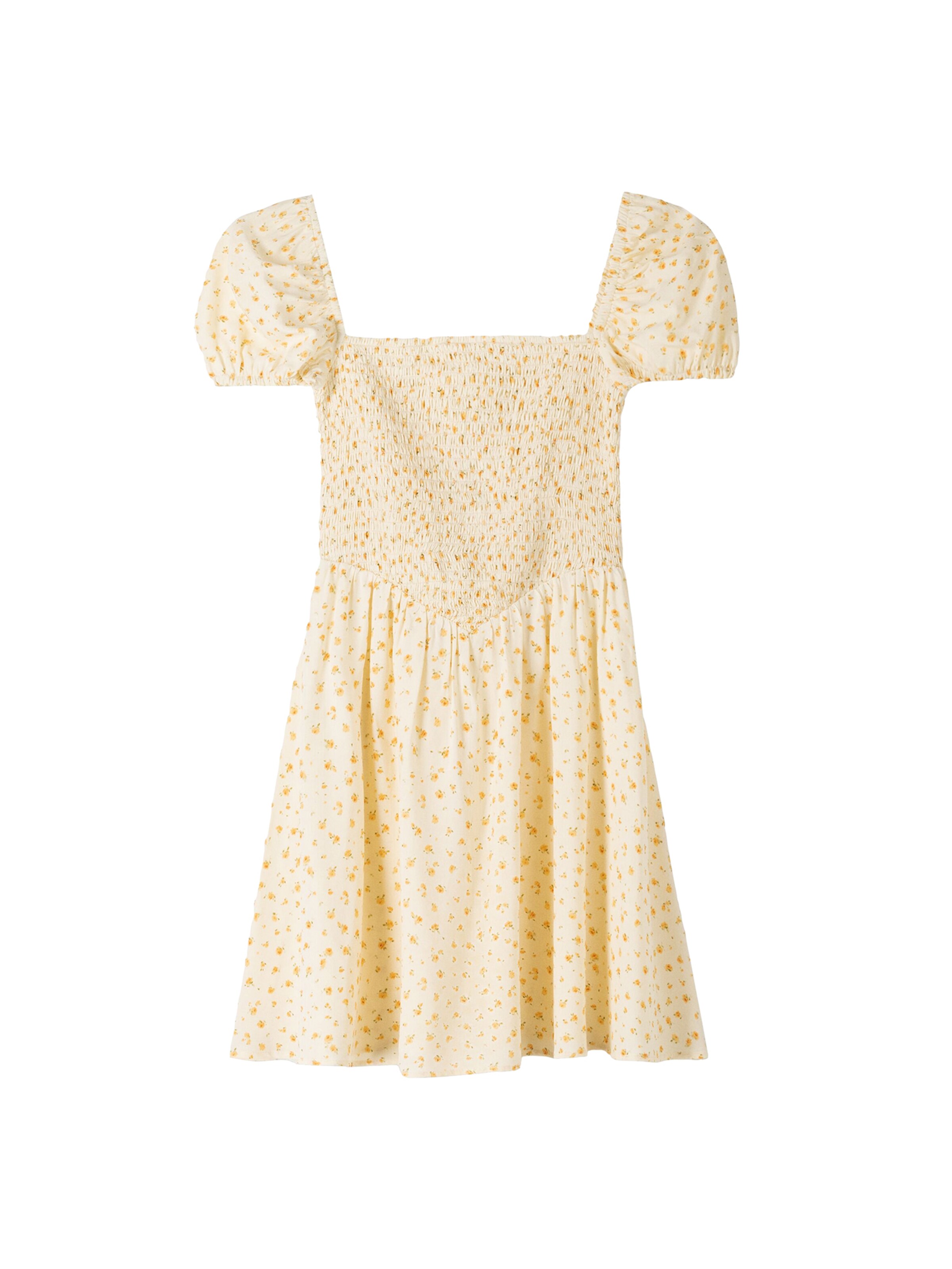 Bershka Šaty - nažloutlá / žlutá, Produkt