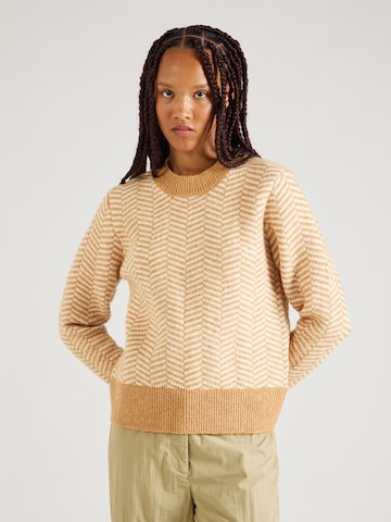 ABOUT YOU Sweater 'Ina ' in Orange: front