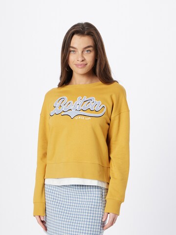 Springfield Sweatshirt in Yellow: front