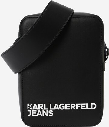 Borsa a tracolla di KARL LAGERFELD JEANS in nero