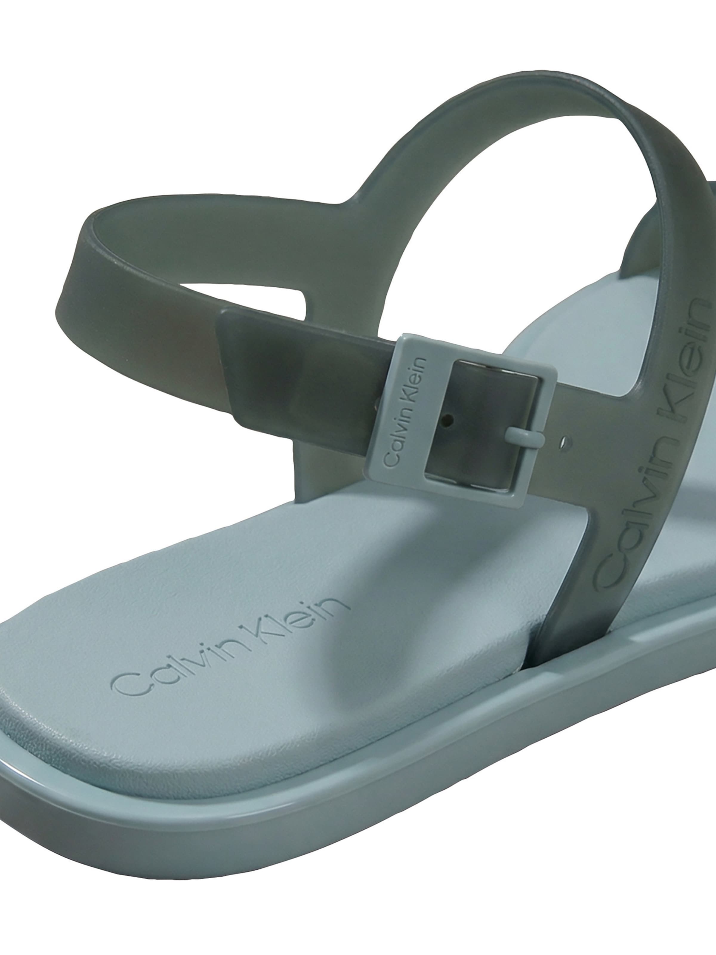 Calvin Klein Sandale 'Finni' in Grün