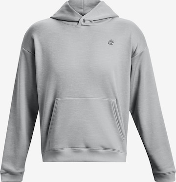 UNDER ARMOUR Sportsweatshirt in Grau: Vorderseite