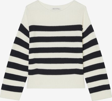 Pullover di Marc O'Polo in bianco: frontale