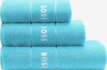 BOSS Home Handtuch 'PLAIN' in Blau