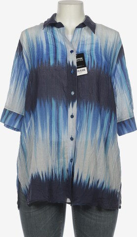 Chalou Blouse & Tunic in 4XL in Blue: front