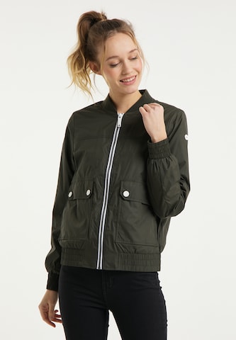 DreiMaster Maritim Between-Season Jacket in Green: front