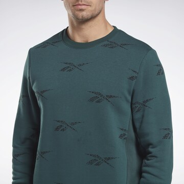 Reebok - Sweatshirt de desporto em verde