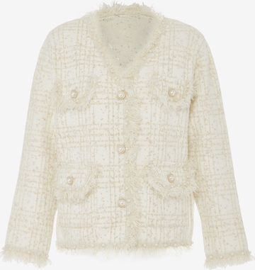 ALARY Neuletakki värissä valkoinen: etupuoli