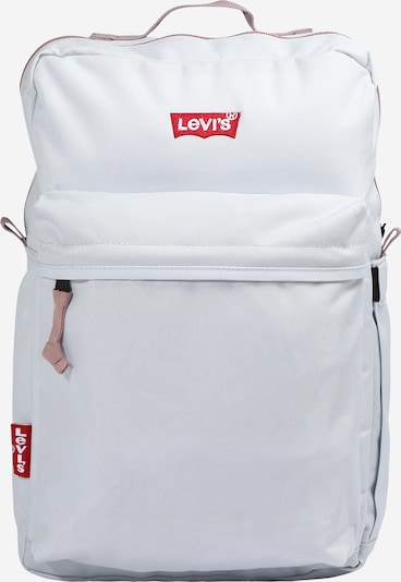 LEVI'S Rucksack 'L Pack Standard Issue' in hellblau / pastellpink / rot / weiß, Produktansicht